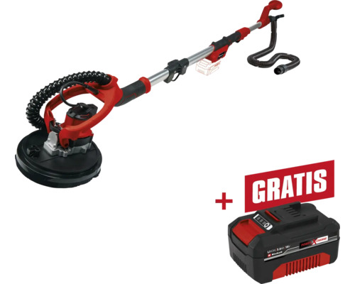 Akku-Trockenbauschleifer Einhell Power X-Change TP-DW 18/225 Li + GRATIS Akku 18 V 3,0 Ah Akku-Trockenbauschleifer Einhell Power X-Change TP-DW 18/225 Li + GRATIS Akku 18 V 3,0 Ah
