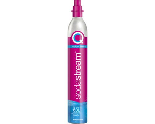 C02 Kohlensäure SodaStream Quick-Connect, 425g Füllung Sodastream Quick Connect Kohlensäure Zylinder für bis zu 60 Liter sprudelnde Getränke
