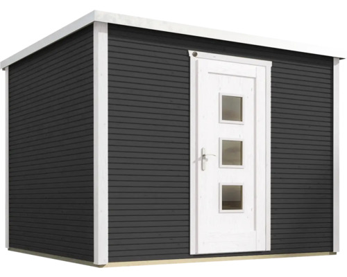 Gartenhaus mit Tür inklusive Fenstern