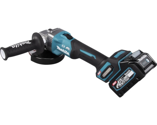 Makita Akku Winkelschleifer mit Zusatzhandgriff und Akku