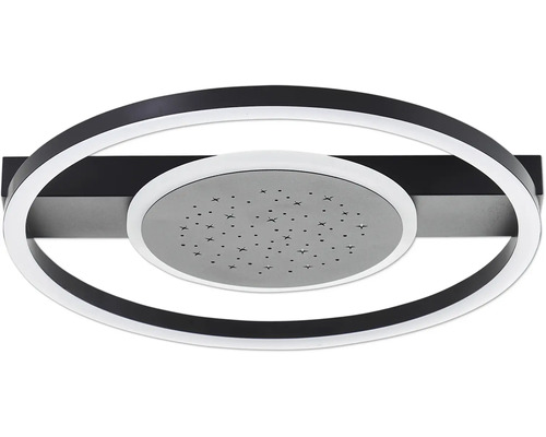 Runde LED Deckenleuchte mit Sternenmuster