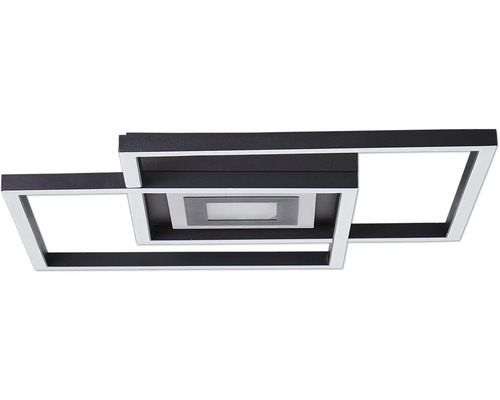 Moderne Deckenleuchte mit quadratischen Rahmen