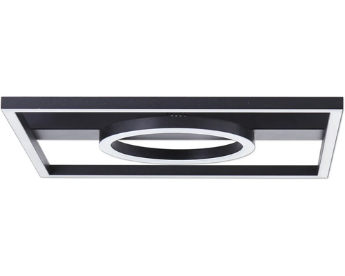 Quadratische LED Deckenleuchte mit ringförmiger Lichtquelle