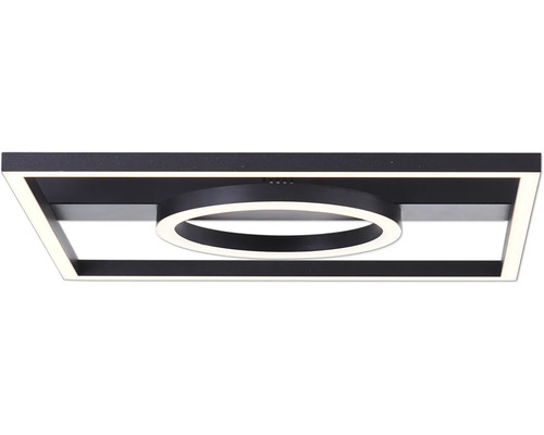 Quadratische LED Deckenleuchte mit runder Form in der Mitte