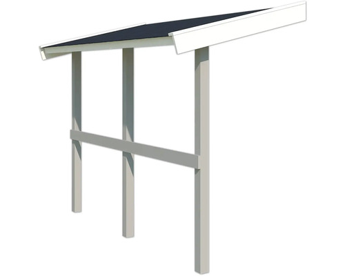 Holzfahrradunterstand mit Dach