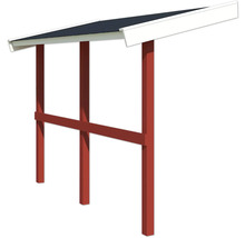 Schleppdach Outdoor Life 90 x 220 cm schwedenrot