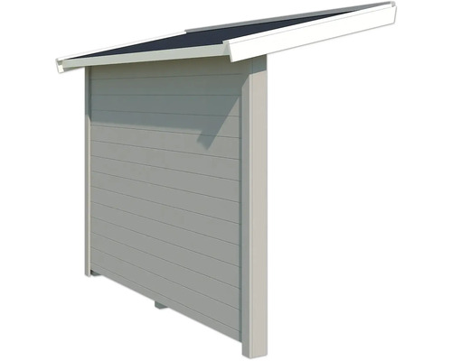 Holzunterstand mit Dach für den Außenbereich