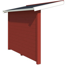Holzunterstand mit Dach