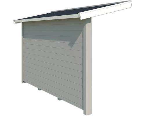 Holzunterstand mit Dach