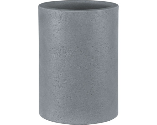 Blumentopf geli Rondo High Topf aus Kunststoff 29x29x40 cm betonfarbe hell