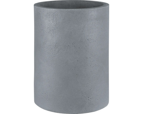 Blumentopf geli Rondo High aus Kunststoff 39x39x54 cm betonfarbe hell Runder Pflanztopf aus Beton