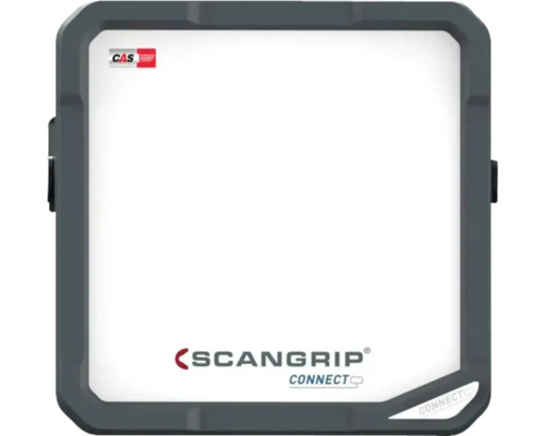 Scangrip Vega 4 Connect Arbeitsleuchte IP54 40W 4000 lm schwarz Kompatibel mit Metabo/CAS Akkusystem