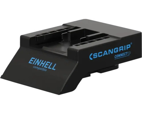 Scangripp Connector Adapter mit Akkusicherheitssystem für 18/20-V Akkus Kompatibel mit Einhell