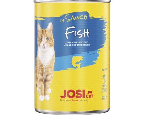 Katzenfutter nass Josera Josi Cat Fish in Sauce 415 g