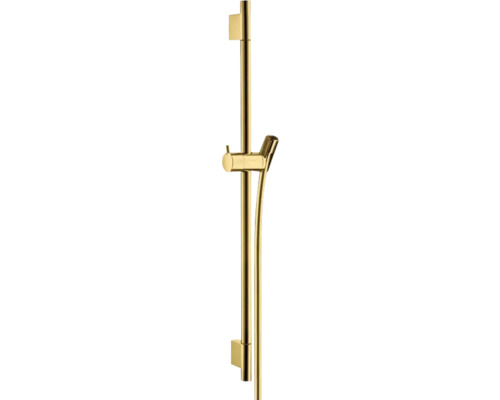 Brausestange hansgrohe Unica S Puro polished gold optic glänzend Brausestangenlänge 718 mm 28632990