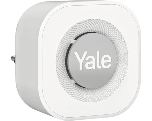Alarmgerät Yale 0 ° 0 ° 0 m Reichweite Smart Home-fähig WLAN - weiß