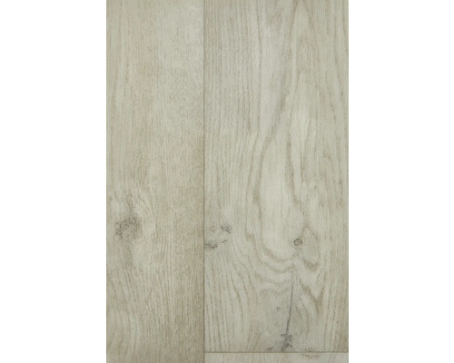 PVC-Boden Maxima Holzoptik uni weiß-grau 400 cm breit (Meterware)