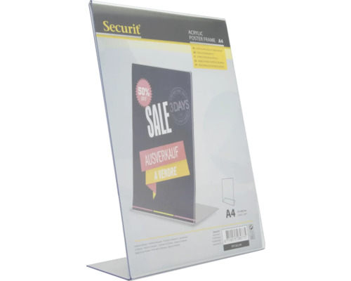 Securit Acryl Posterrahmen A4