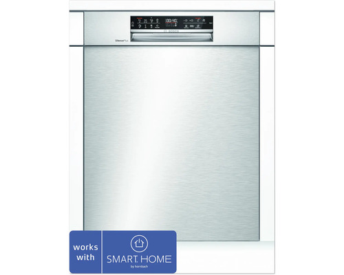 Unterbaugeschirrspüler Bosch SMU6ECS57E 59,8 x 81,5 x 57,3 cm für 14 Maßgedecke 9,5 l 42 dB (A) - Kompatibel mit SMART HOME by hornbach Unterbaugeschirrspüler Bosch SMU6ECS57E 59,8 x 81,5 x 57,3 cm für 14 Maßgedecke 9,5 l 42 dB (A) - Kompatibel mit SMART HOME by hornbach