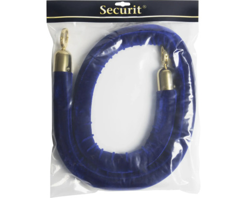 Securit Kordel mit Karabinerhaken zur Absperrung