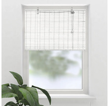 Soluna Bambusrollo weiß uni flach 90x240 cm-thumb-0 Soluna Bambusrollo weiß uni flach 90x240 cm-thumb-0