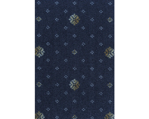 Teppichboden Velours Posada marineblau 400 cm breit (Meterware)