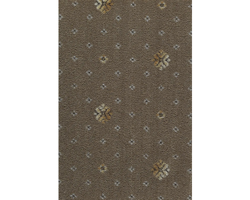 Teppichboden Velours Posada dunkelbeige 400 cm breit (Meterware)