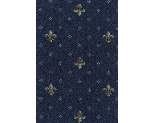 Teppichboden Velours Locanda marineblau 400 cm breit (Meterware)