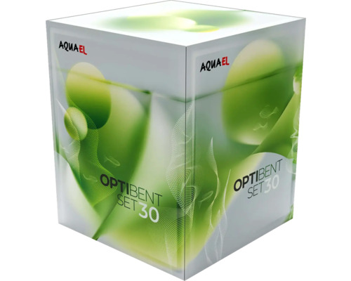 Verpackung des AquaEL OptiBent Set 30 Aquariums