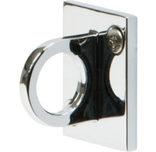 Handtuchring aus Metall mit quadratischer Wandhalterung