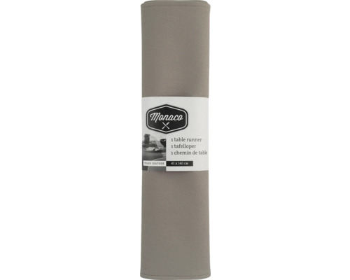 Monaco Tischläufer aus Kunstleder, 45 x 140 cm