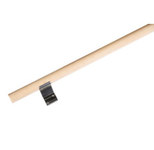 Pertura Handlaufset Buche Ø 40 mm L:1500 mm inkl. Endkappe,Handlaufkonsole