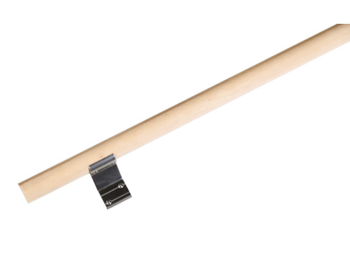 Pertura Handlaufset Buche Ø 40 mm L:1500 mm inkl. Endkappe,Handlaufkonsole