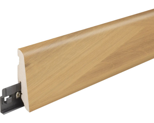 Fußleiste mit Clipbefestigung