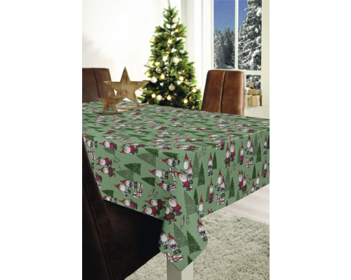 Wachstuchtischdecke Weihnachtsmänner 140x220 cm Wachstuchtischdecke Weihnachtsmänner 140x220 cm