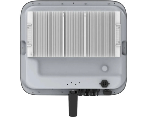 Unterseite eines Wechselrichters für Solaranlagen