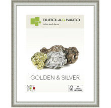 Bilderrahmen Holz Silver silber 24x30 cm