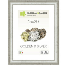 Portraitrahmen Holz Silver silber 15x20 cm