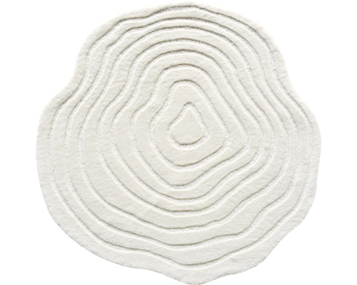 Teppich mit konzentrischen Linien