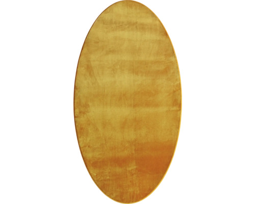 Teppich Bright oval gold 80x150 cm