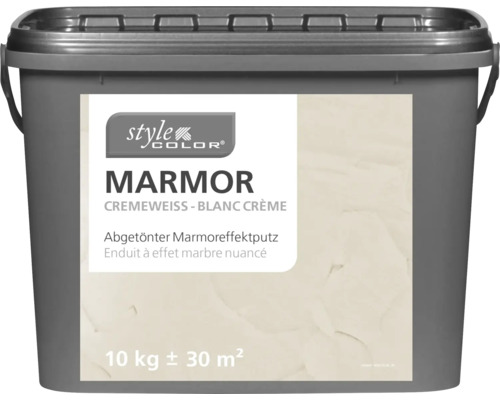 StyleColor MARMOR Abgetönter Marmoreffektputz cremeweiß 10 kg
