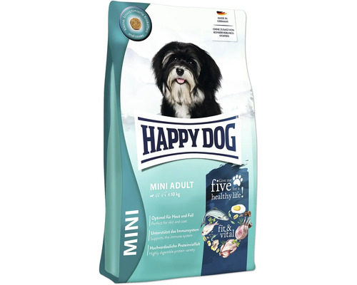 Hundefutter trocken HAPPY DOG Fit&Vital Mini Adult 4 kg