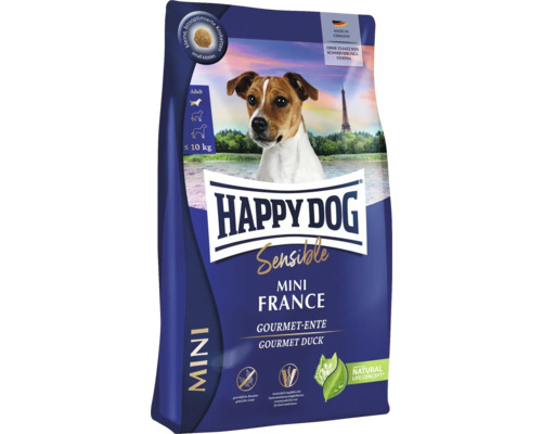Hundefutter trocken HAPPY DOG Sensible Mini France 4kg