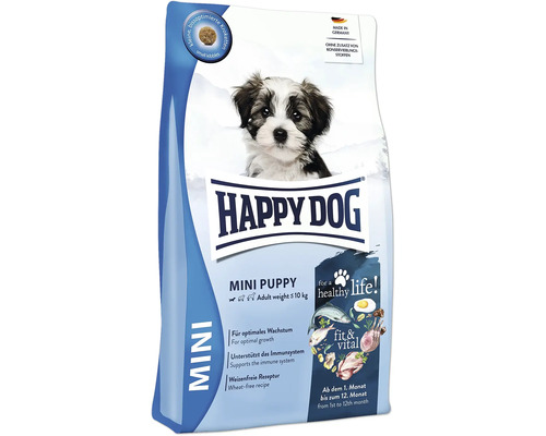 Hundefutter trocken HAPPY DOG Fit&Vital Mini Puppy 4 kg