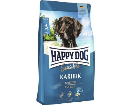 Hundefutter trocken HAPPY DOG Supreme Sensible Karibik 10 kg