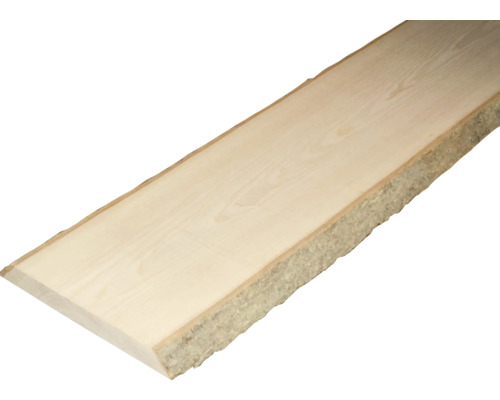 Massivholzbrett Esche beidseitig unbesäumt mit Baumkante 22x150-250x1200 mm