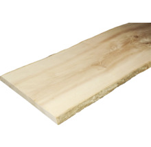 Holzbrett mit Baumkante
