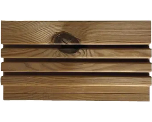 Duo-Rahmenprofil nordische Kiefer Thermo 3N Nut und Feder A/B 27x144x4200 mm Holzpaneel mit Nut- und Federverbindung