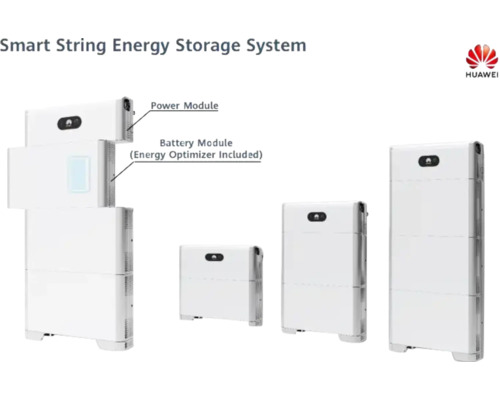 Huawei Smart String Energiespeichersystem mit Leistungsmodul und Batteriemodul