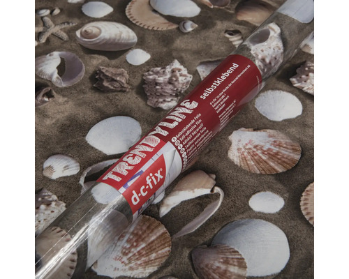 Rolle selbstklebende Dekorfolie mit Muschelmuster